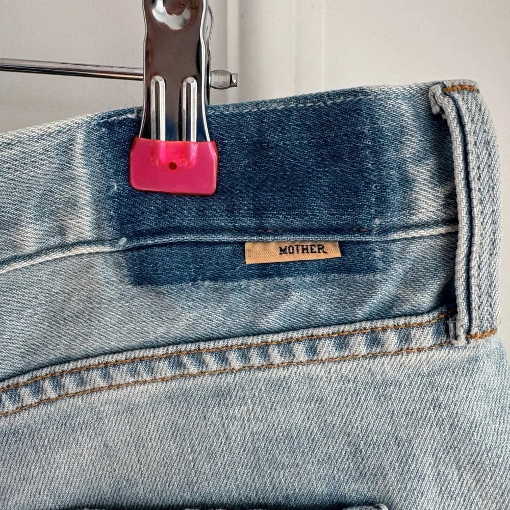 MOTHER DENIM THE FLY CUT PROPER SHORT - Picture 5 of 8